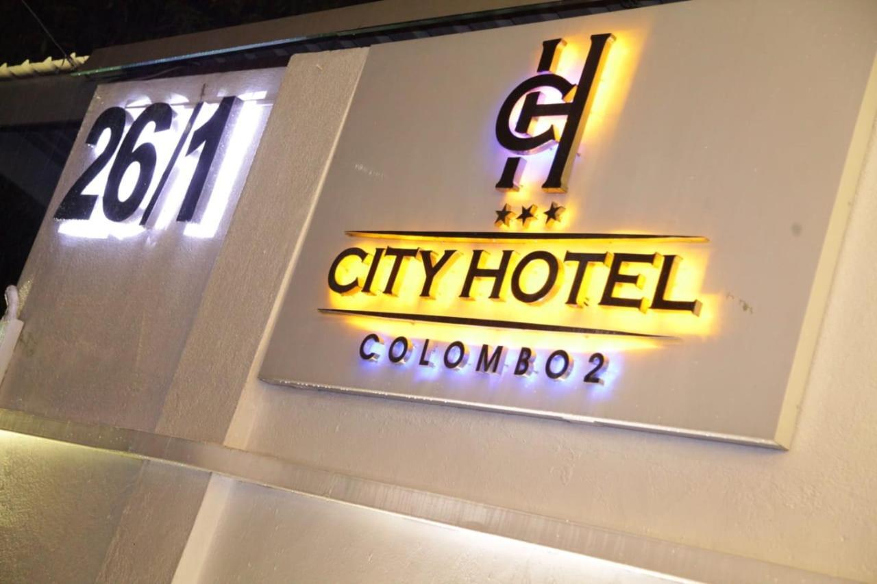 City Hotel Colombo 02 Eksteriør billede